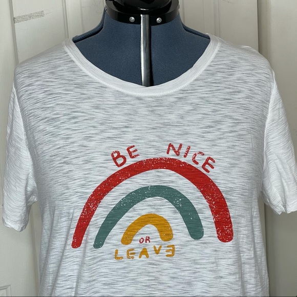 🌵White Burnout Graphic Tee By MCLA NWT 1X & 2X - Picture 1 of 11